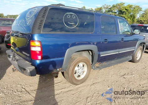 2003 Chevrolet Suburban 1500 Lt из США, поврежденный, VIN 1GNFK16Z03J117549
